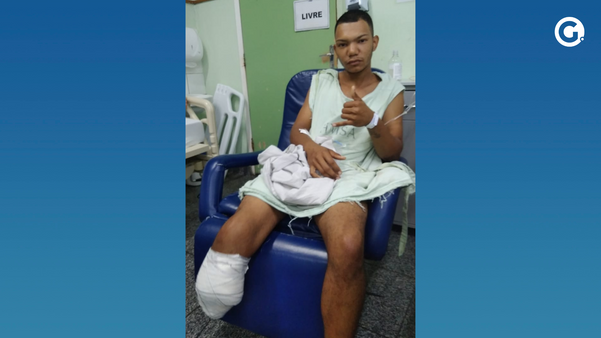 Pablo de Paula Santos, de 19 anos, foi atropelado em um ponto de ônibus em Colatina
