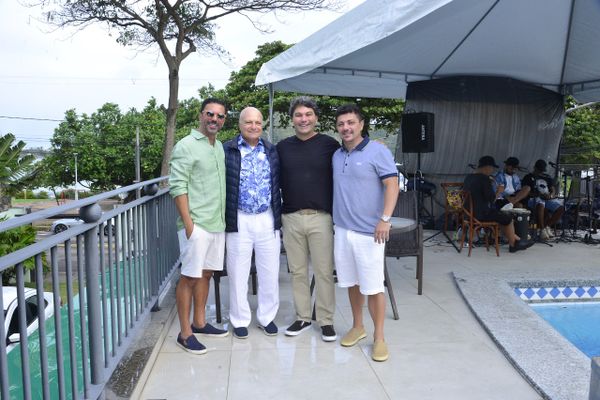 Léo de Castro, Sérgio Rogério de Castro, Serginho Castro e Giuiano Castro