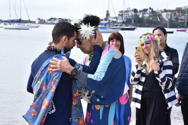 Cauê Serra e Simone Rizk