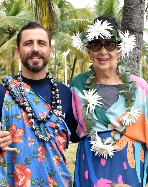 Cauê Serra e Simone Rizk