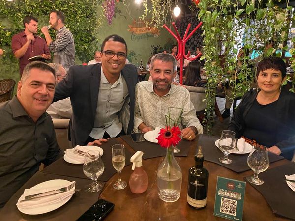 André Pinho, Sérvulo Clermont, Pipo Maciel e Cintia Braga