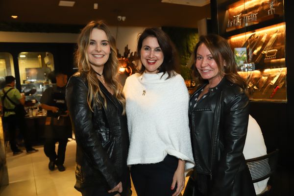 Eileen Varejão, Renata Rasseli e Rose Frizerra