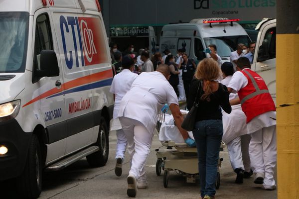 Incêndio em Hospital São Lucas em Copacabana