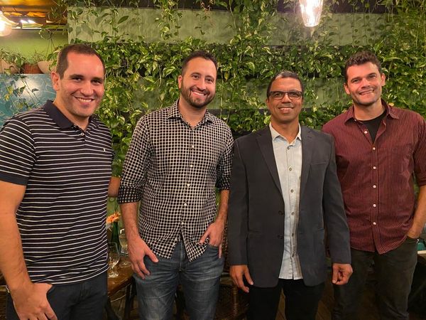 Pablo Vieira, Marcelo Linhares, Sérvulo Clermont e Abdo Filho