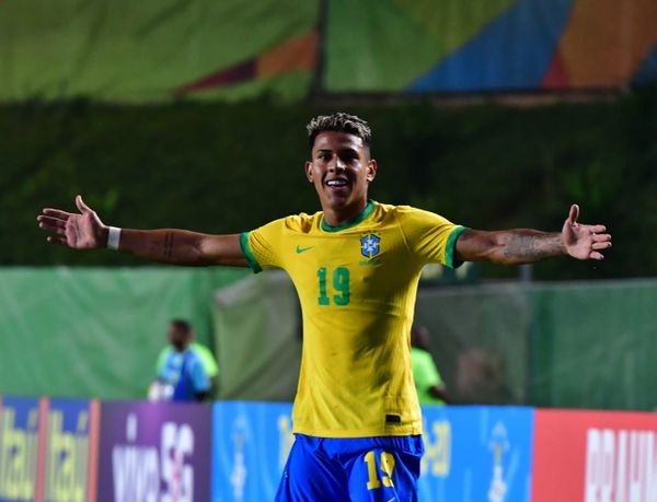 Seleção Brasileira-Sub-20 goleia o Paraguai no Kleber Andrade por Ricardo Medeiros