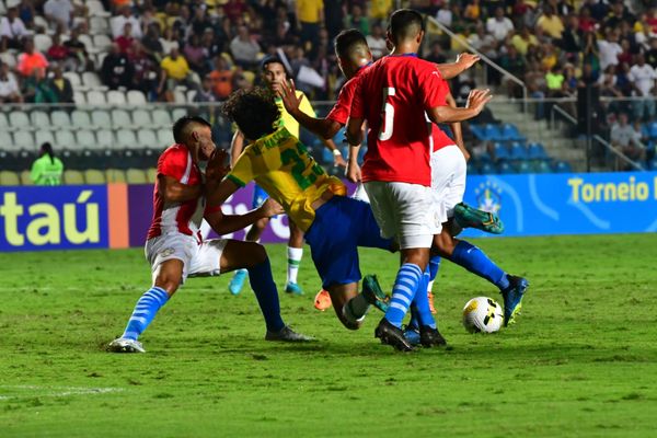Seleção Brasileira-Sub-20 goleia o Paraguai no Kleber Andrade por Ricardo Medeiros