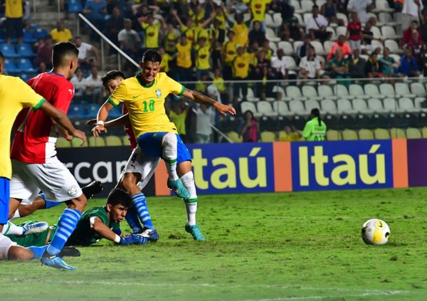 Seleção Brasileira-Sub-20 goleia o Paraguai no Kleber Andrade por Ricardo Medeiros