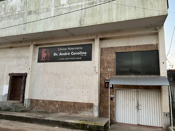 Fachada de clínica veterinária interditada em Vila Velha