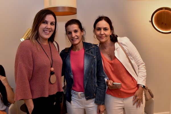 Marcela Souto, Giuliana Nahssen e Martha Gomes 