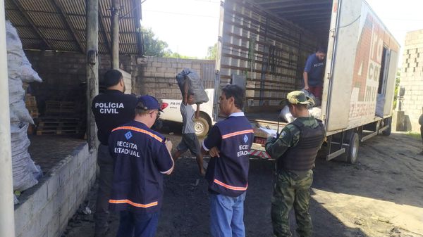 33 toneladas de carvão ilegal são apreendidos durante operação conjunta em Aracruz e Fundão por Polícia Civil