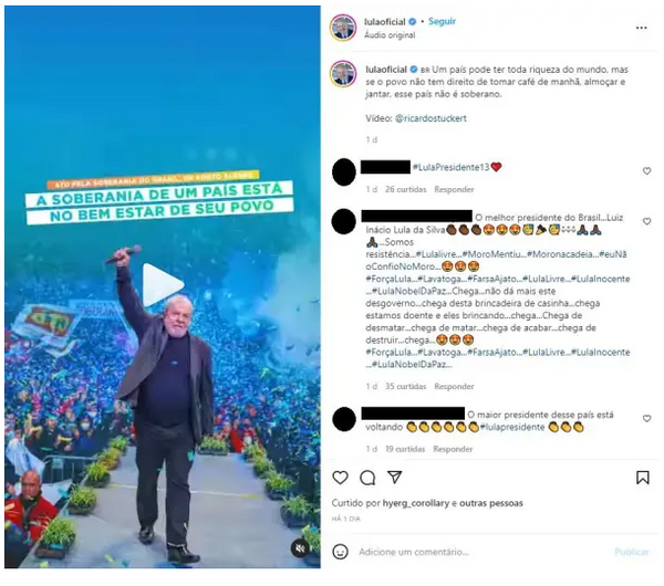 Passando a Limpo: É falso post que afirma que Veja cortou a mão de Lula em foto