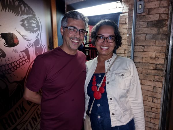 Rodolfo Amadeo e  Genaína Vasconcellos