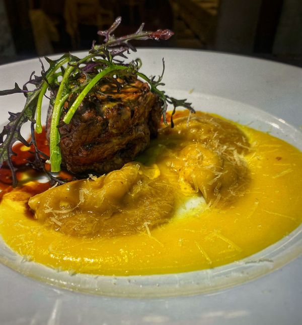 Menu degustação do Quinta dos Manacás