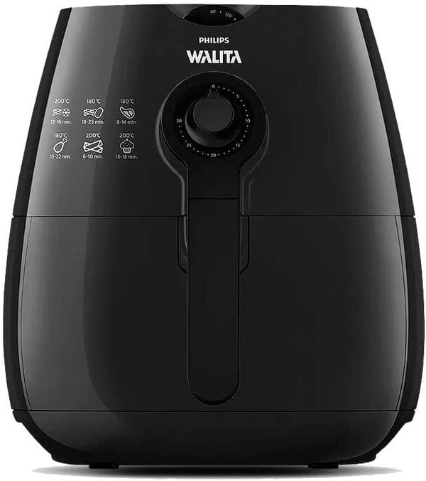 Fritadeira Elétrica - Airfryer Viva - Philips Walita - Black Edition