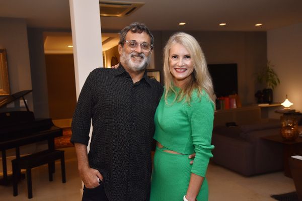 Chico Lins e Solange Miranda