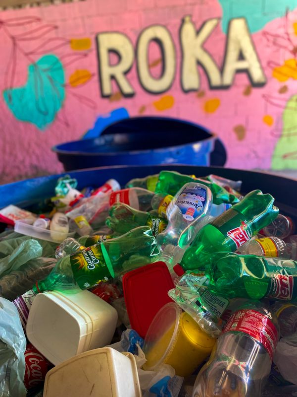 O projeto “Roka” realiza coleta de resíduos plásticos por Enactus da Ufes Vitória