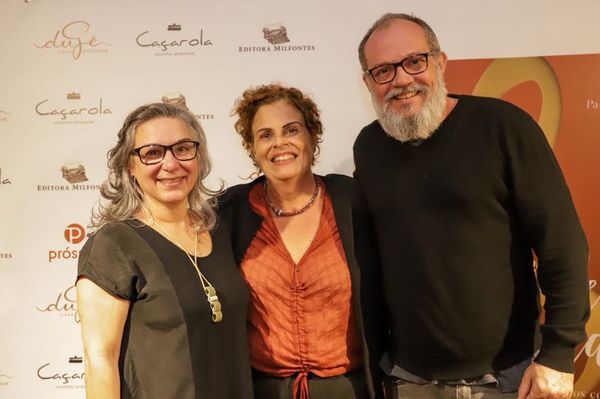 Fatima Monteiro, Paula de Almeida e Ari de Oliveira