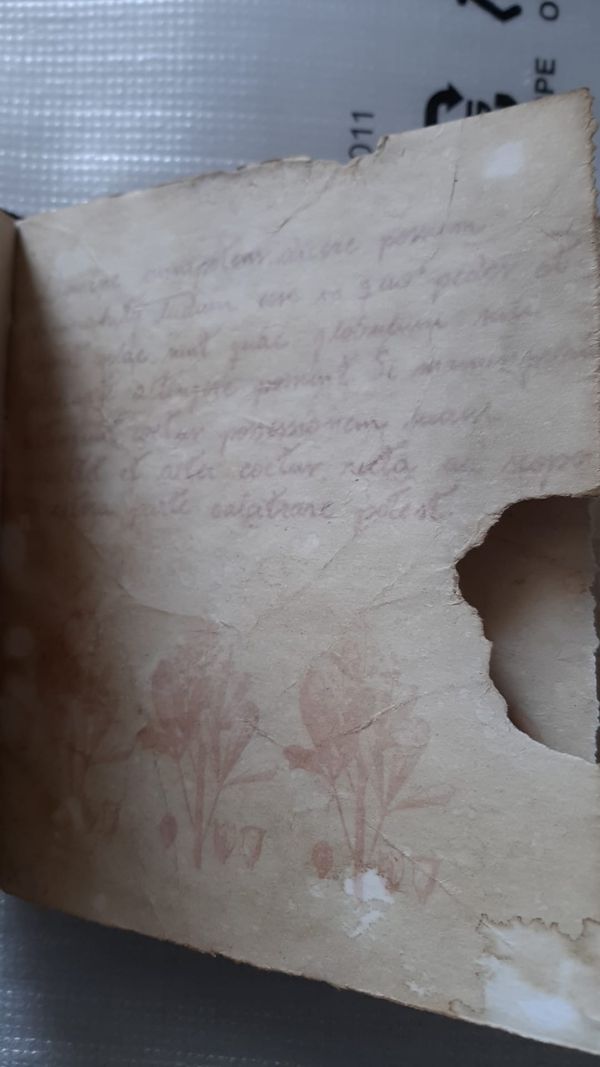 Imagem mostra processo de produção do caderno fictício atribuído ao Padre Anchieta, criado por Aparecido José Cirillo  por Aparecido José Cirillo