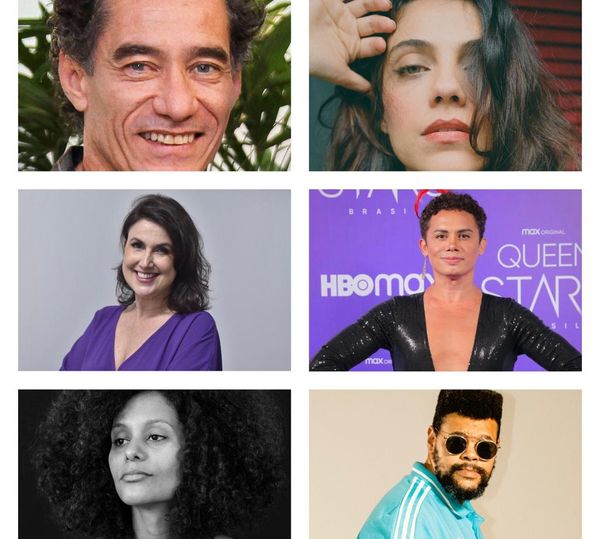 Os apresentadores do 28º Festival de Cinema de Vitória - Reencontro 