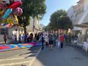 Tapetes de Corpus Christi enfeitam as ruas de Castelo, no Sul do ES(Beatriz Caliman)