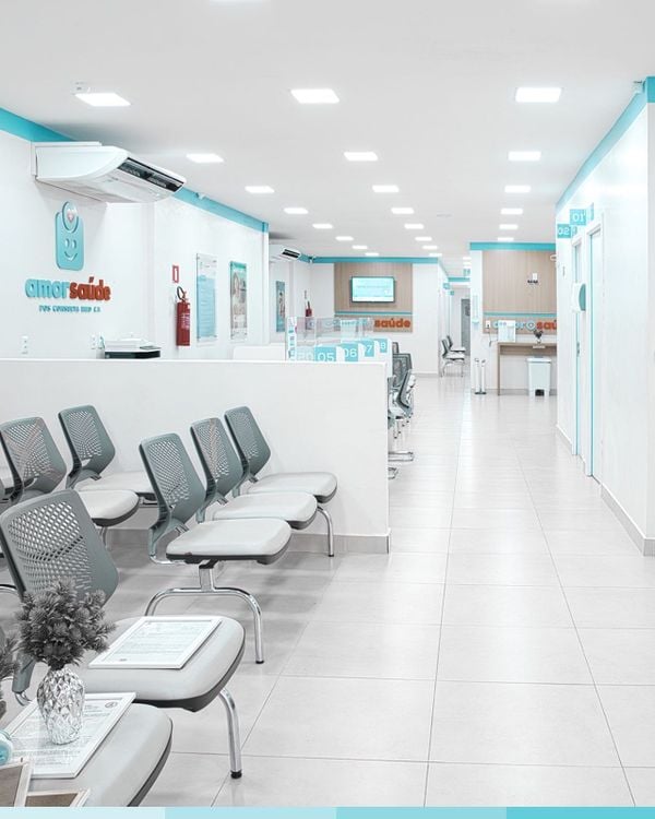 Clínica AmorSaúde, onde pacientes do Cartão de Todos podem ser atendidos