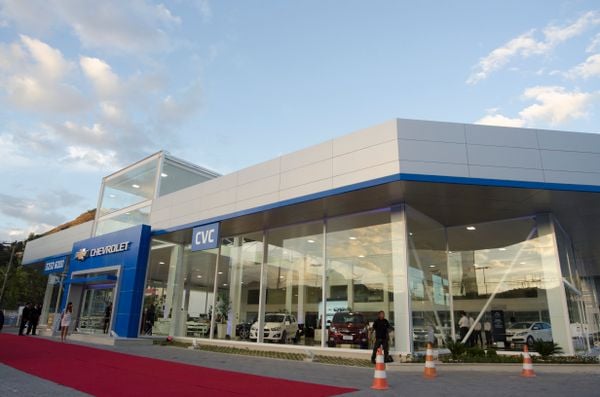 Loja CVC no Espírito Santo: meta é responder por 65% das vendas Chevrolet no Estado
