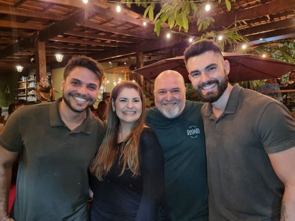 Alexandre Granato, Adriana Trannin,  Victor Possato e Bruno Trannin