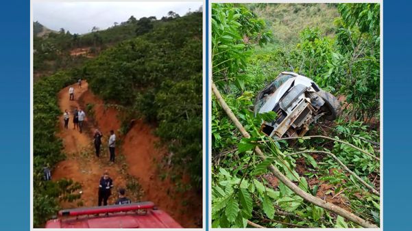 Dois homens de 40 anos morreram no acidente em São José do Calçado