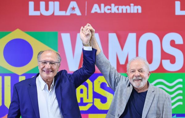Os pré-candidatos à Presidência Luiz Inácio Lula da Silva e Geraldo Alckmin