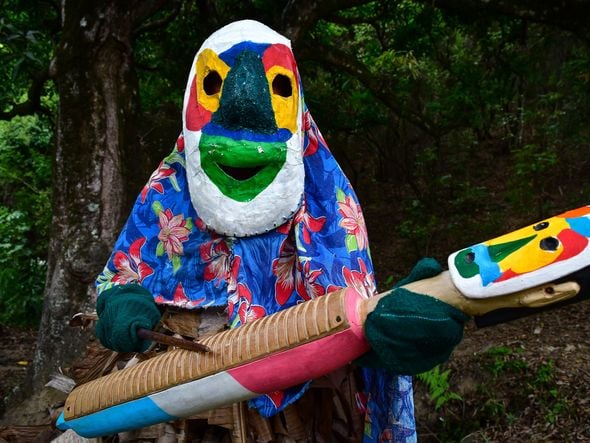 Carnaval de Congo de Máscaras, Bairro Roda D'agua, em Cariacica por Fernando Madeira