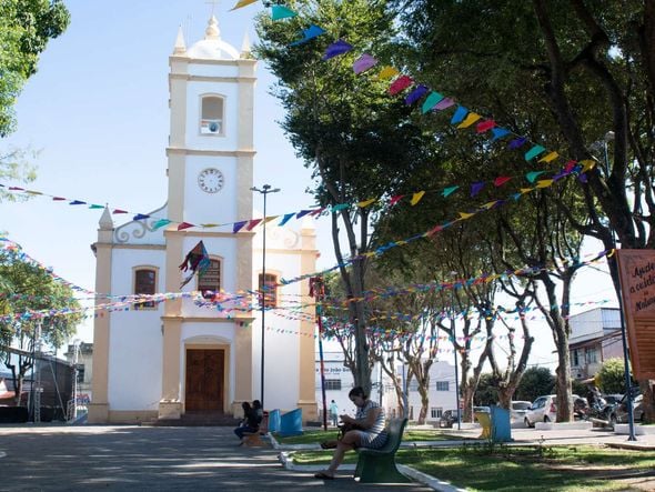 Igreja São João batista, Cariacica Sede por Ricardo Medeiros
