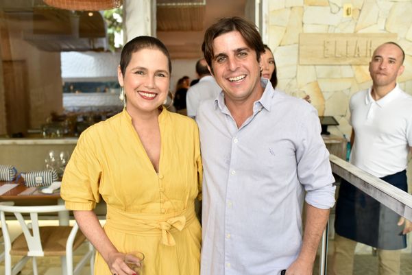 Claudia Torres e Rodrigo Souto