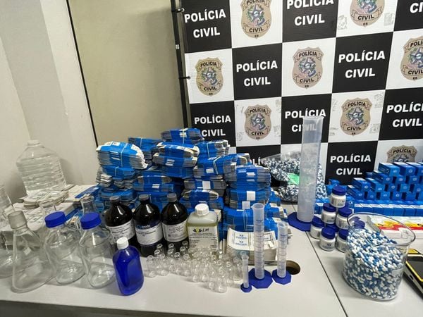 Polícia fecha laboratório clandestino de anabolizantes em Vila Velha por Divulgação | Sesp