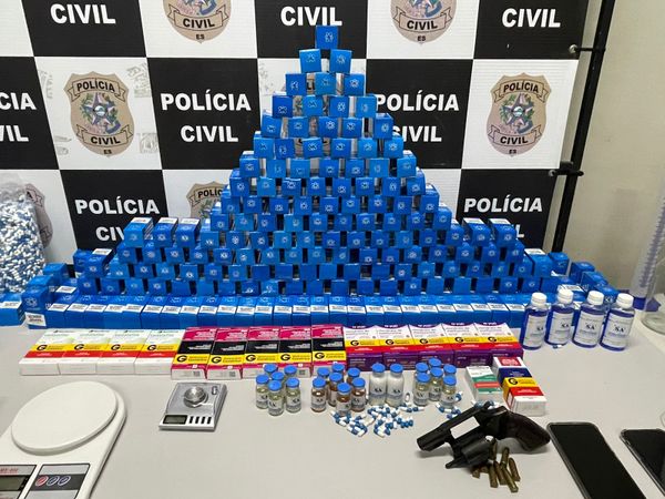 Polícia fecha laboratório clandestino de anabolizantes em Vila Velha por Divulgação | Sesp