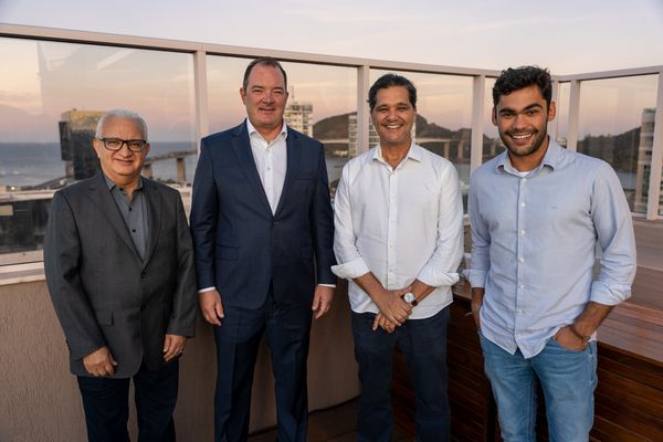 Márcio Candido Ferreira, Márcio Brotto, Ricardo Ferraço e Pedro Chieppe