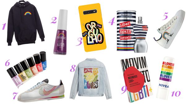 Produtos orgulho LGBTQIA+