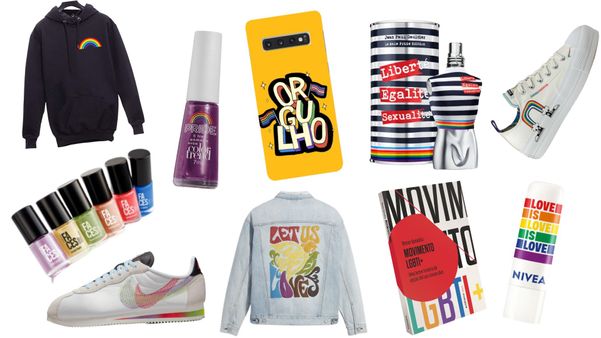 Produtos orgulho LGBTQIA+