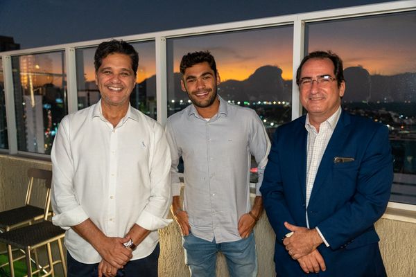 Ricardo Ferraço, Pedro Chieppe e Luiz Claudio Allemand