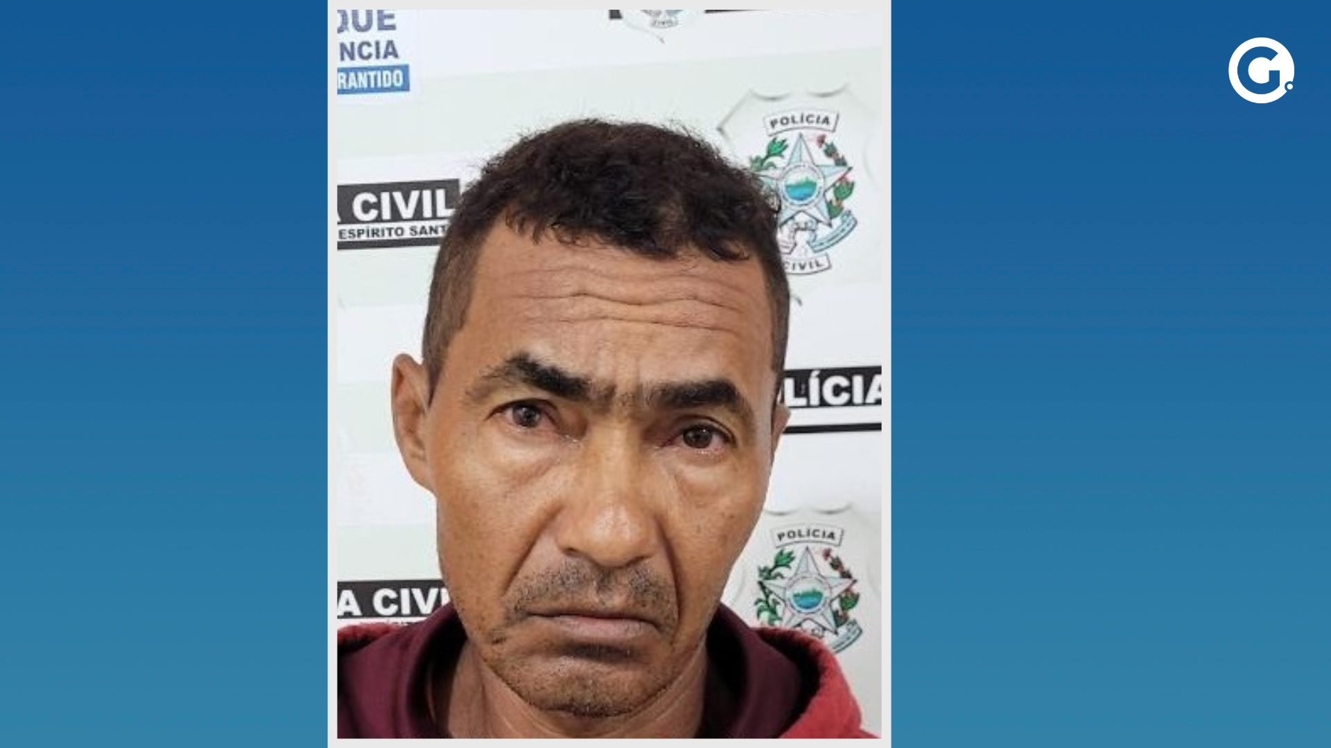 Alcendino Santos Almeida, de 50 anos, responde a um processo de homicídio. Ele foi pego por policiais dentro de ônibus na terça-feira (28)