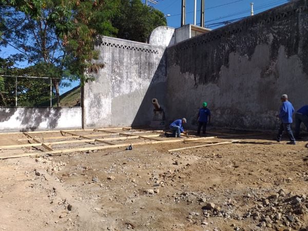 Imagens da reforma do Saldanha da Gama, no Forte São João, espaço que vai abrigar a Casa do Turismo Capixaba por Divulgação/Setur-ES