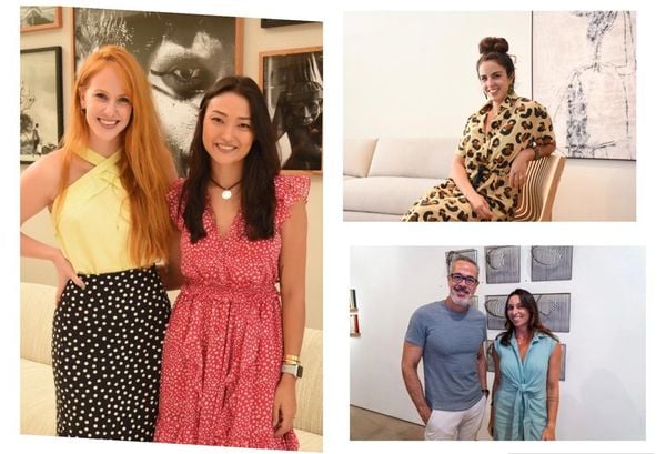 Ohanna Sgaria, Juliana Kwak, Georgia Mendonça, Max Mello e Leticia Finamore