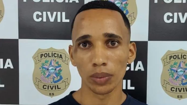 Márcio Rosário Silva, de 25 anos, foi preso no último dia 26 de abril na altura do bairro Belvedere, na Serra