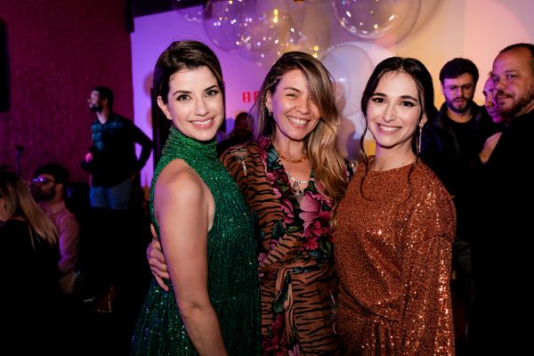 Carolina Saitt, Maria Sanz e Hortência Receputi