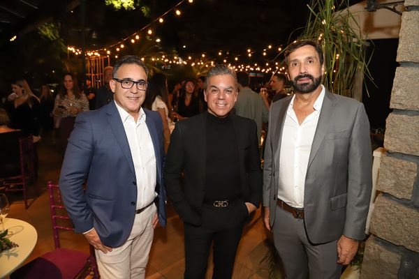 Glauber Cabral, Ivan Aguilar e Daniel Mendes