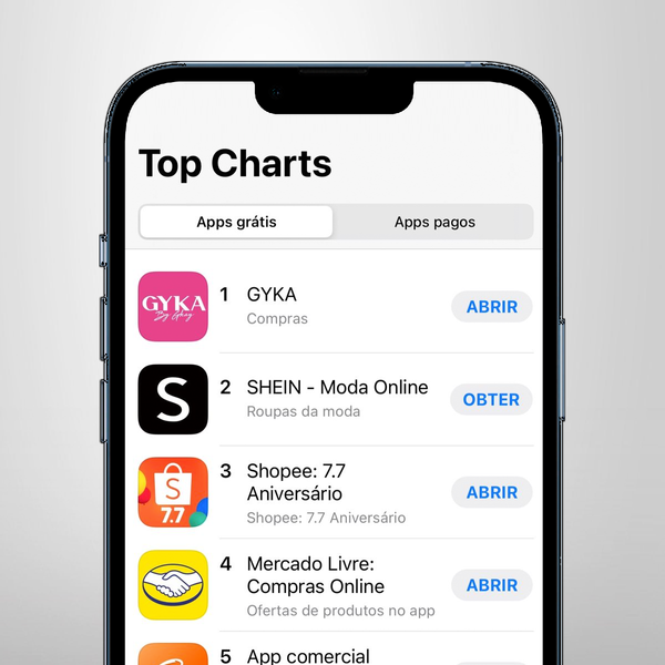 O app “GYKA by Gkay” foi desenvolvido por uma startup capixaba