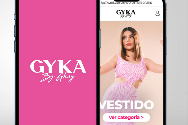 O app “GYKA by Gkay” foi desenvolvido por uma startup capixaba