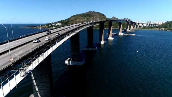 Obras da ciclovia, mirante e ampliação da Terceira Ponte