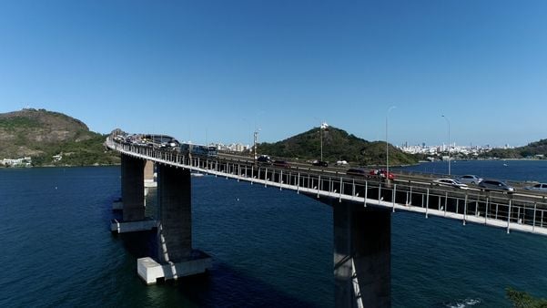 Obras da ciclovia, mirante e ampliação da Terceira Ponte