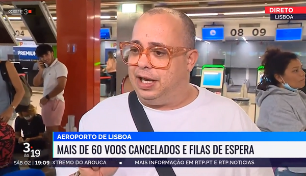 Brasileiro preso há 6 dias no aeroporto em Lisboa relata a espera de forma 