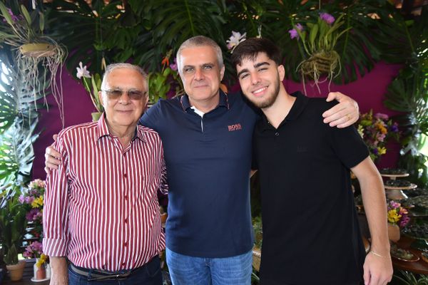 Os Alemer Moulin: avô, filho e neto 